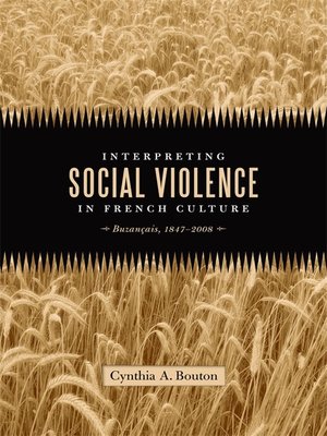 cover image of Interpreting Social Violence in French Culture